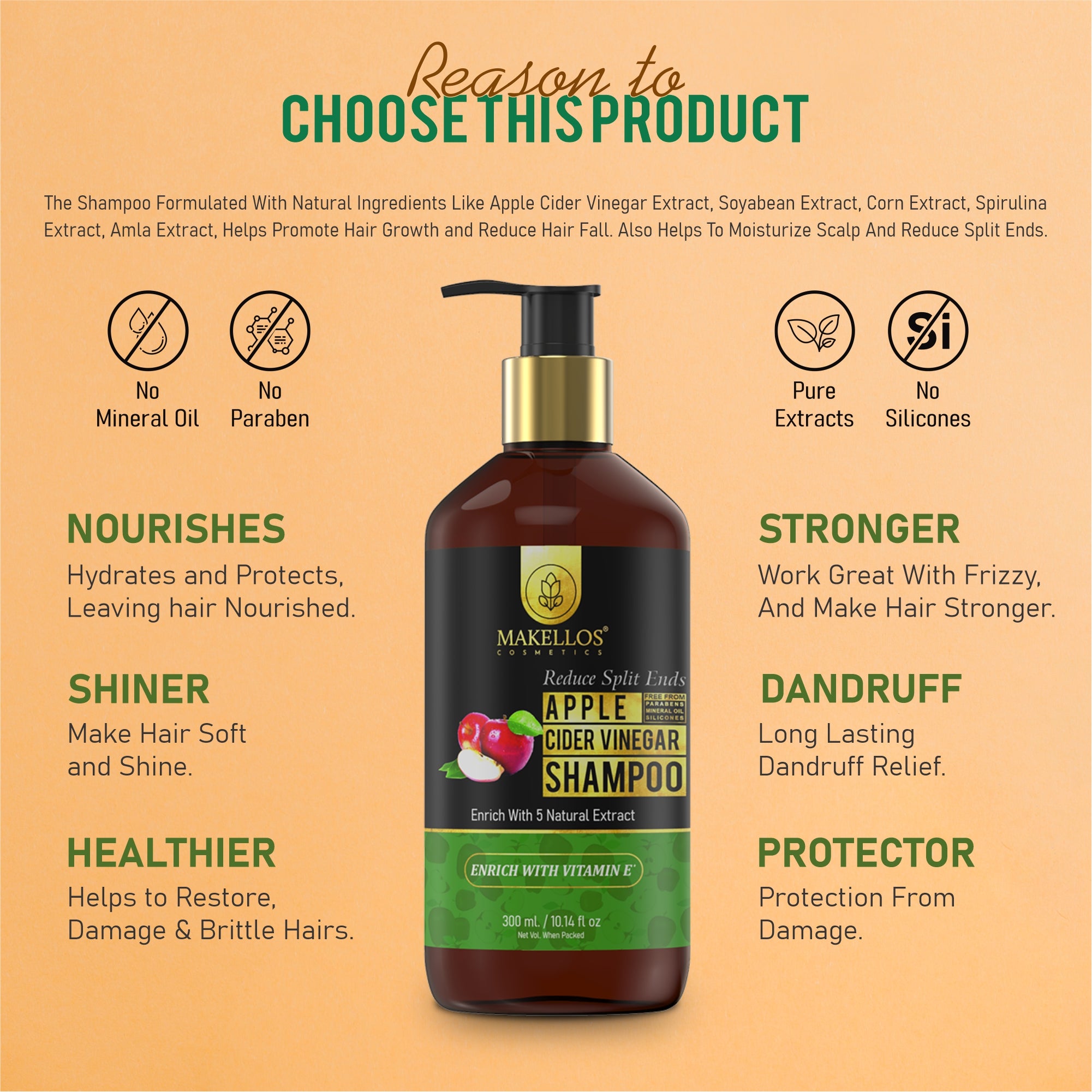 Apple Cider Vinegar Shampoo