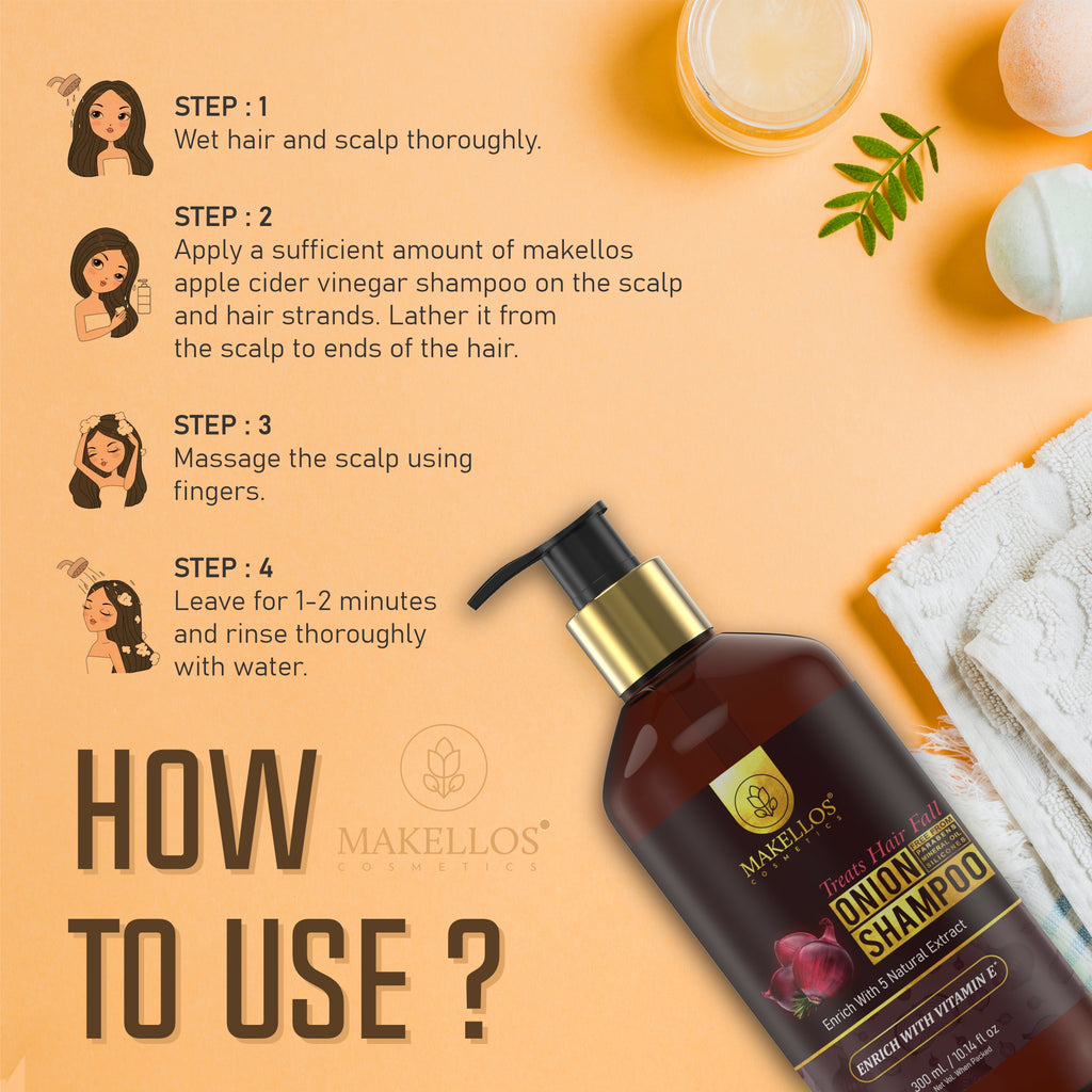 Onion Shampoo For Hair Fall