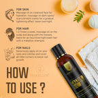 Natural Cold Pressed Castor Oil