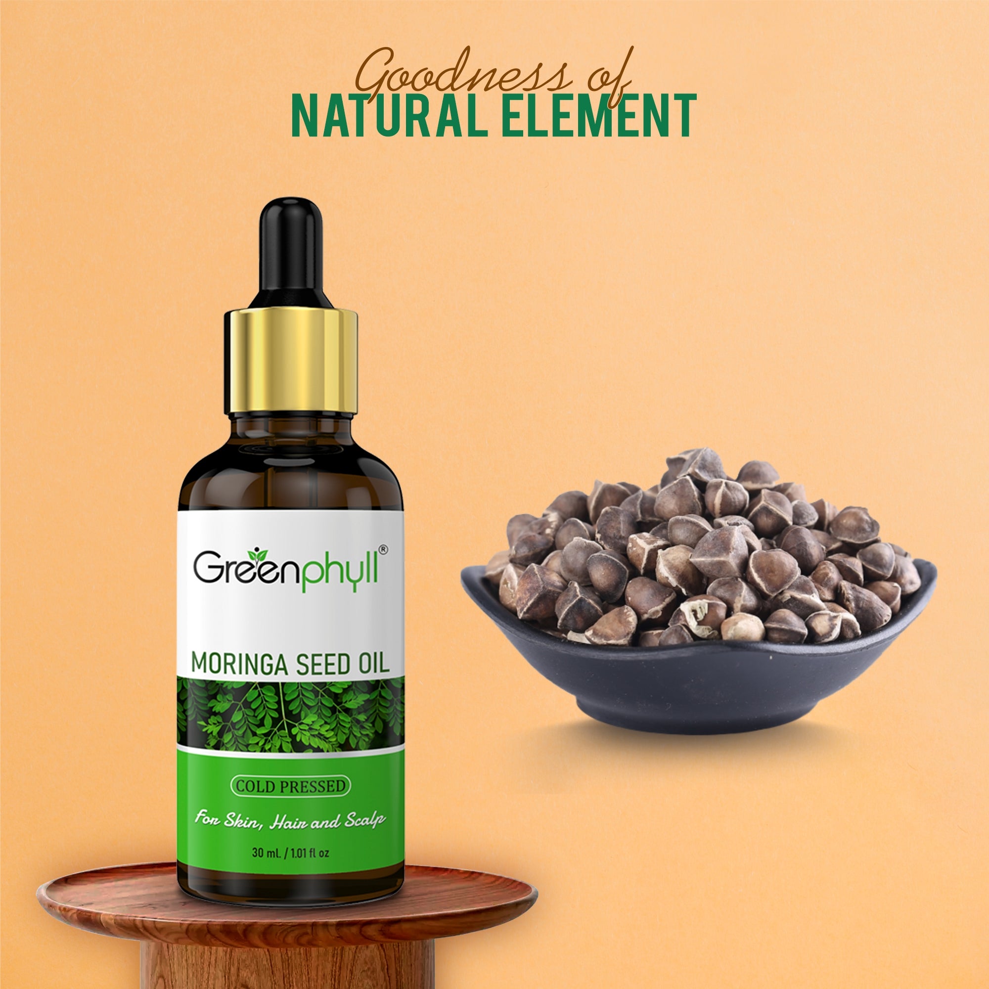 Moringa Seed Face Oil Skin Illuminating and Hydrating