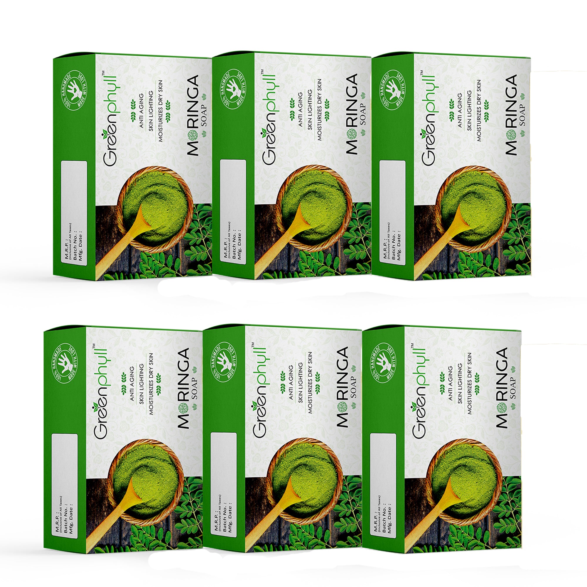 Natural Moringa Cleansing Skin Soap