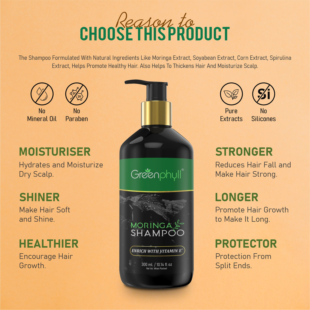 Revitalizing Hair Care Moringa Shampoo