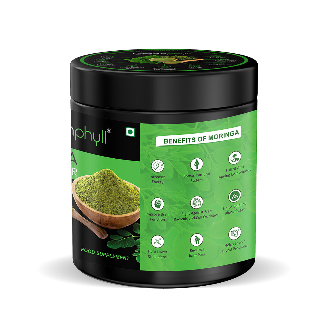 100% Organic Moringa Oleifera Leaf Powder